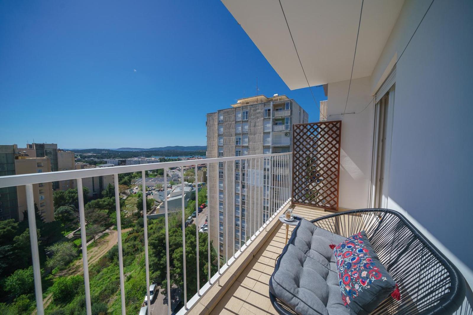 9Th Floor Apartment Шибеник Экстерьер фото