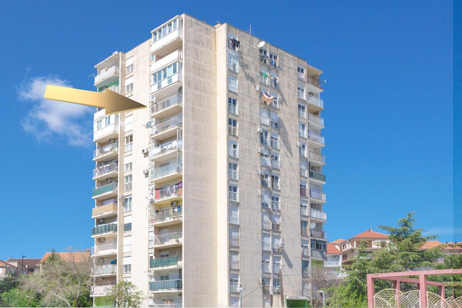 9Th Floor Apartment Шибеник Экстерьер фото